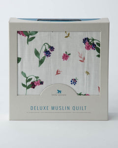 Deluxe Muslin Quilt - Berry Patch