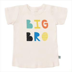 Toddler Graphic T-Shirt - " Big Bro "   (18-24M, 2T, 3T, 4T )