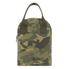 Load image into Gallery viewer, Zipper Lunch BAg - Camo
